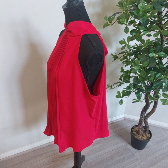 7AVENUE Women's Red Top Size Large. NWT - Picture 2 of 9